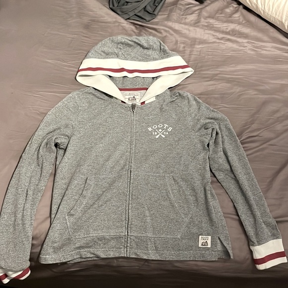 Roots Cabin Zip up sweatshirt with hood - Picture 1 of 5